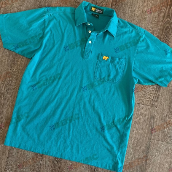 Vintage Shirts Vintage 8s Golden Bear Mens Polo Shirt Poshmark